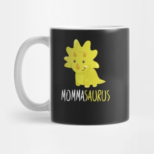 Cute Mamasaurus Apparel: Funny Dinosaur GIfts for Mom Mug